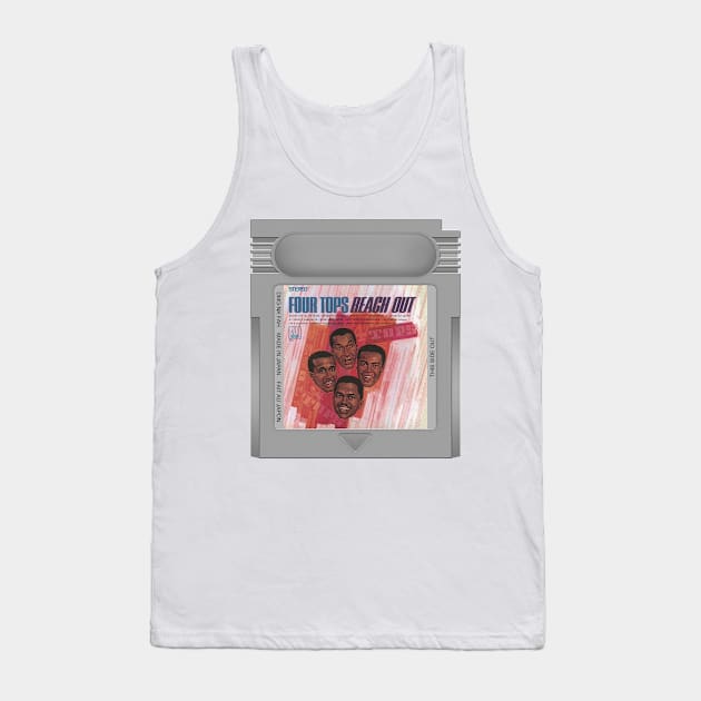 Reach Out Game Cartridge Tank Top by PopCarts